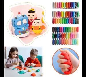 12/24/36PCS Air Dry Clay Ultra Light and Air Dry Clay for Children Non-Toxic and Eco-Friendly Modeling Magical Clay with Tools