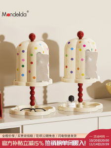 Mandelda 2025 New Style Tissue Box Holder High-End Feelings Living Room Desktop Multi-Function Tissue Box ABS round Cylinder