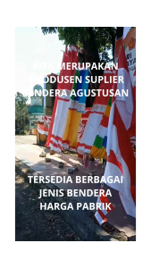 10PCS BANDIR DIRGAHAYU 35 METER UMBUL UMBUL Agustusan