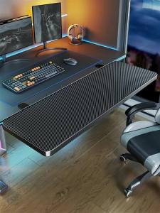 evesigar | Foldable Desk Extension Board with Arm Rest Keyboard Tray