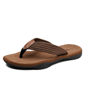Summer slippers mens beach slippers outdoor simple and comfortable flip-flops indoor fashion breathable sandals 39-46 size