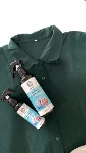 Spray Anti Kusut Rapi Instant tanpa perlu setrika untuk hijab baju linen 100 ml ready to go untuk traveling bepergian