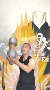 Lekbong Hoodie Fitness Boxer Tinju MMA Fighter Boxing