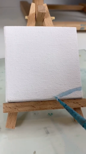 Toan vẽ canvas mini kèm giá vẽ. Canvas mini kèm giá đỡ LIM Art