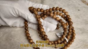 Agarwood Bracelet 8mm x 108beads  西马野生沉香手串8mm x 108颗