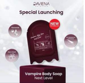 SABUN VAMPIRE DAVIENA SKINCARE / VAMPIRE MASK AND SOAP DAVIENA