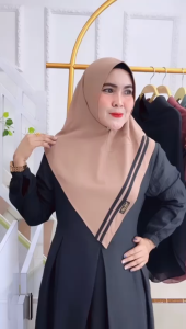 Kerudung/Hijab Instan Kepala Soft Pet Antem Kode ANIFA Bahan Ceruty Babydoll By Ory AjeZas Collect