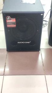 (1UNIT) Subwoofer Aktif 12 Inch Ram Besi Audio One K-112 Class D Professional Garansi 1 Tahun - GA