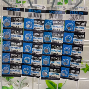 Vỉ Pin Đồng Hồ MAXELL SR626/377 - SR621/364 - SR920/371 - SR927 /395 1.55V - Hàng Chính Hãng