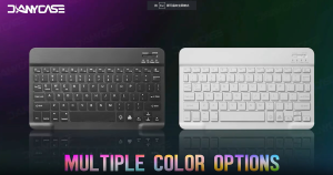 DANYCASE Backlit Keyboard for Tablet iPad Samsung Xiaomi Phone PC Laptop Wireless Bluetooth-connect Rechargeable 10inch Keyboard