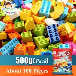 500g Building Blocks Compatible building toys baby Building blocks compatible building blocks educational toys for kids