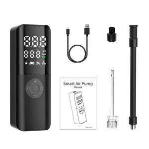 Mini portable tire electric pump bicycle mountain bike motorcycle electric vehicle charging pump