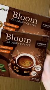 本地现货 Nugen Bloom Collagen Coffee Organic Collagen Drink Slimming Coffee Diet Coffee 胶原蛋白咖啡