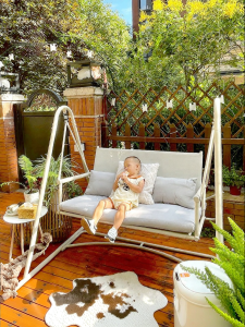 ZIYE | Trendy Single Person Indoor Outdoor Swing Chair