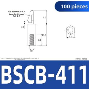 Yi Se Dian Zi | Press-Fit Snap-On Hexagonal PCB Spacer Column