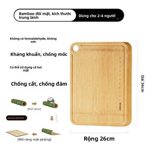 CAROTE | Thớt Gỗ Trúc Chống Mốc Và Kháng Khuẩn