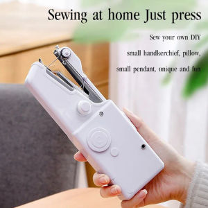 Mini Sewing Machine Original Portable Handy Stitch Electric Handheld/Mesin Jahit Tangan/Batterye 手持缝纫机