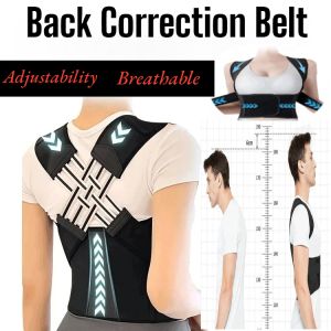 Adjustable Posture Corrector Adult Teenagers Hunchback Prevention Correction of Sitting Posture Back Support Belt