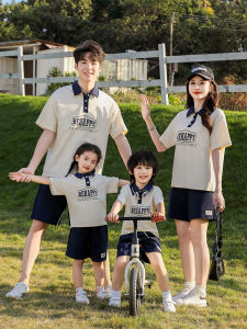 Family Matching Short Sleeve Polo T-Shirts
