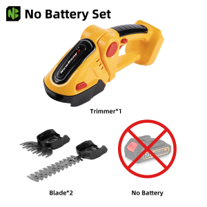 ​NEWBENY 2 IN 1 Cordless Electric Hedge Trimmer 20000RPM Rechargeable Shrub Pruning Mower Garden Tool For Makita Battery Pin