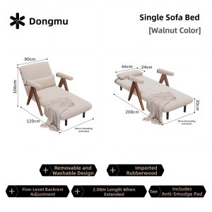 DONGMU | Foldable Dual-use Single Sofa Bed