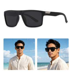 MENSPE Men Sunglasses TAC Polarized Sunglasses UV400 Sunglasses Fashion Sunglasses Fashion Personality Sunglasses Safety Driving Sunglasses Light Weight Sun Glasses