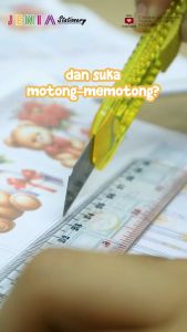 CUTTER (Pisau Cutter Besar / Pemotong) | L500 - "Tajam Rapih dan Presisi" (Refillable)
