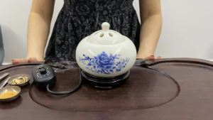 Timer Temperature Adjustable Incense Burner Electric Heating Electronic Incense Burner Electronic Incense Plug-in Home Use Agarwood Indoor Incense Device