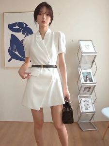Womens popular high-end texture pu small belt Womens casual decorative denim belt pupil dress slimming
