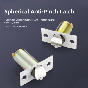 Latch Accessories for Door Knob Locks - Universal Single Latch for Bedroom and Bathroom Door Knob Locks
