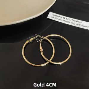 GUOQI | Luxurious Simple Hoop Earrings S925 Silver