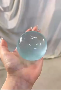 [SG Stock]Transparent Jelly Squishy Stress Ball | Cute Ocean Daisy Strawberry Design Soft Squeeze Fidget Toy Portable Desk Decompression Toy Collectible Gift