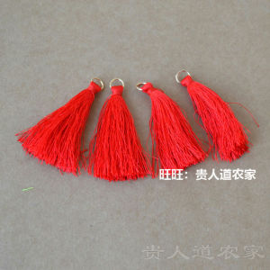 DIY Handmade Accessories Colorful Wire Fimbrilla Hair Clothing Earrings Shoes Mini Tassel Fringe Carrying Strap Decorations