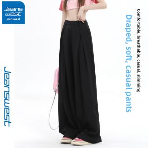 Jeanswest | Loose Fitting Slenderizing Wide Leg Trousers for Women