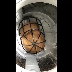Hat Washer Cage For Washing Machine And Drying Durable Plastic Baseball Cap Cleaner Holder Protector For Daily Use And Travel