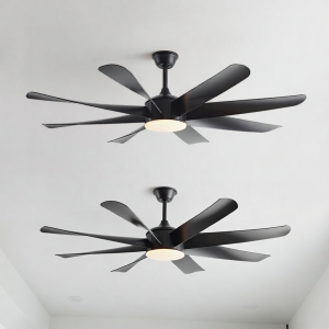 KAIRUI | Living Room Ceiling Fan Light 8 Blades 60 Inch