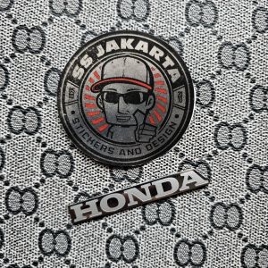 Emblem Honda Pgm Fi Stainless