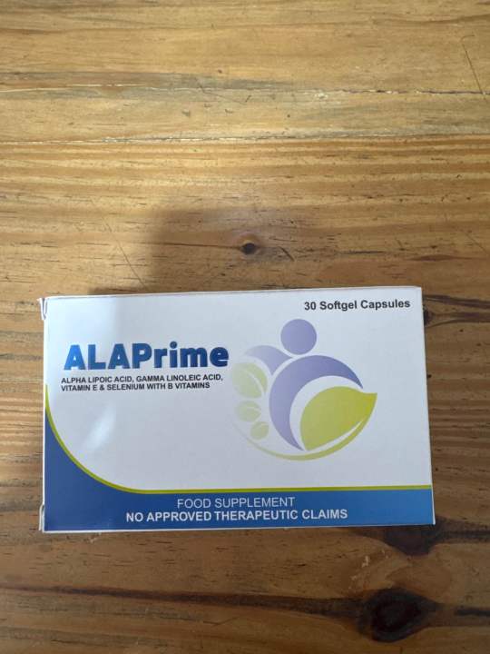 Alaprime / alpha lipoic acid, gamma linoleic acid, vit E and selenium w