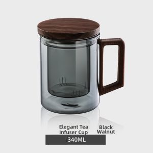 Jeko&Jeko | Heat Resistant Explosion Proof Tea Water Separation Cup