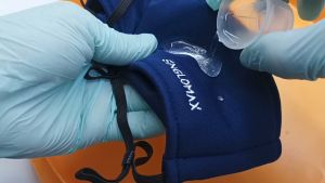 Headloop 4-ply Microfiber Fish Mouth Fabric Mask With Water Repellent/Suitable For Double Mask/Adult and Kids Willow Shaped Face Mask/Korean Style/Fish Shaped/willow Shaped/Reusable Mask/Washable Mask/Korean Design/WHO Standard