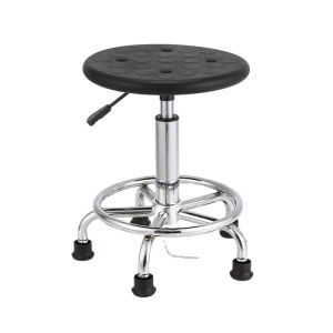 Rotatable Stainless Steel Lab Chair School Elevating Laboratory round Stool Anti-Static Furniture for Campus Teaching
