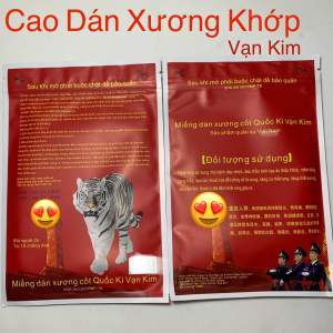 10 Miếng Cao Dán Vạn Kim Cho Xương Khớp ( 1 Túi)