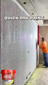 JOCBO 1.2L/2.4L/3.6L withe tools Imitates Stone Paint Art Paint ColoredSand Wall Paint Exterior Interior Latex Paint Eco-FriendlyWaterproof/Moisture-proof/Scratch-resistant/Wear-resistant Multifunctional marble paint