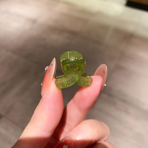 Mini Hair Claw Clips Set of 10 Womens Forehead Bangs Styling Hair Accessories Versatile Side Headwear Korean Style Fashion