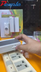 กริ่งไร้สาย กระดิ่งไร้สาย  (มีถ่านแถมในชุด)  รับประกันสินค้านาน 1 ปี  (ส่งจากไทย)