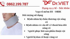 Nẹp cổ mềm H1 size XXS XS S M L XL XXL