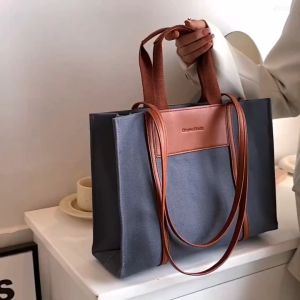 BJ61639 - BEIGEBLACK/BEIGEBROWN/GRAY/BLACK TAS TOTEBAG JINJING SLEMPANG SLINGBAG HANDBAG WANITA FASHION KOREA CHINA IMPORT MODIS ELEGAN TERMURAH TERLARIS TERBARU BAGSTORE JAKARTA TAS BATAM ZCJ1639