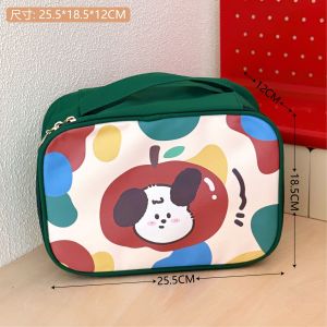 Cute Cat Cartoon Large Capacity Portable Makeup Bag