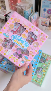 Sticker Momo Anti Air Isi 100 Lembar Warna Warni