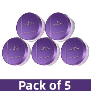 Tom Mark Magic Water Loose Powder Long-lasting Makeup Setting Powder Compact Invisible Pore Moisturizing Oil Control Matte Finish
